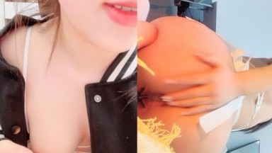 美女落九川清纯系活力美少女，全身粉嫩揉捏美乳，珍珠内裤磨蹭小穴