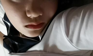 私房震撼首發售價200大洋新作 MJ大神道人爽迷重慶00後JK學生妹屁眼打力水1080P無私房水印原版 (12)