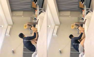 【反差同学探花】，神似郑爽的学生妹，清纯漂亮，小伙提前准备大黑牛，粉红逼逼 (4).