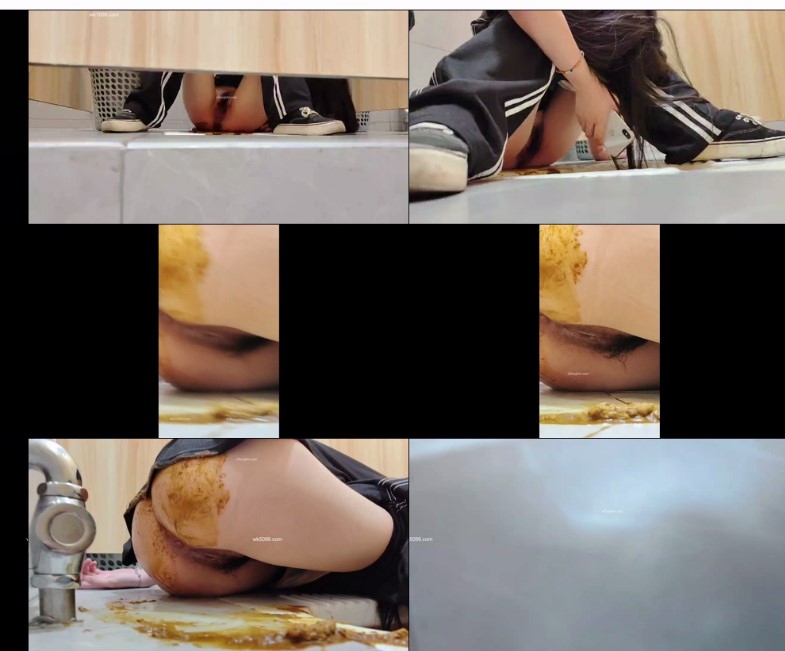 牛逼大神偷拍到靓妹醉倒在厕所里 坐在屎里面 大神还去扣逼弄一手屎 逗死我了 超清4K原版