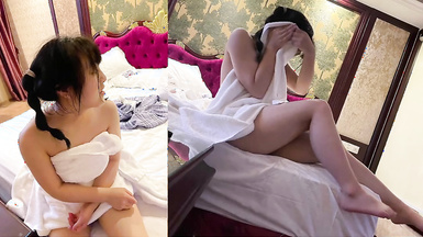 浴巾E奶露臉羅莉全程高能真實性愛記錄，收臧支持