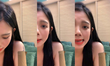 顏值超高的尤物身材極品校花女神 純情的皮皮 (1)