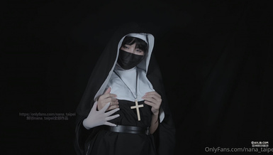 Onlyfans極品白虎網紅小姐姐NANA⭐心修女⭐4K原檔流出