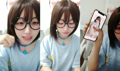 二次元高顏值校花嫩妹 是眼睛娘 (6)