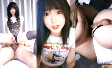 前方高能預警！極品清純大眼睛直男必愛頂流TS【小安】露臉私拍 車震野戰裸奔喝尿吃精碉堡了 (5)