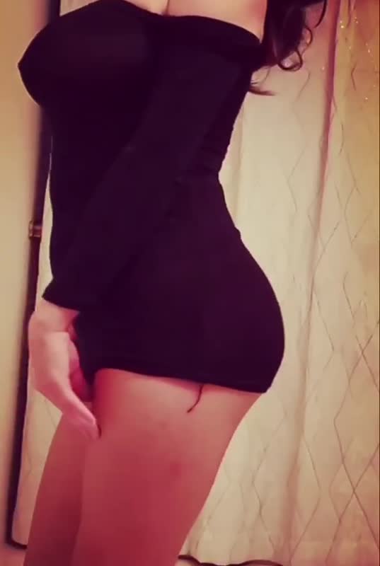 麻酥酥哟 - 黑色带亮点包臀长袖[71P+3V]2