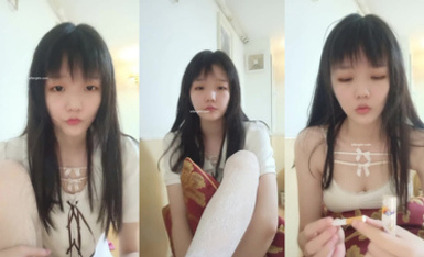 眼鏡清純嫩妹 小小新人一枚 (3)