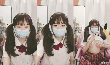 高顏值清純00後福利姬【香蕉不吶吶】 最新VIP訂閱直播福利 (1)