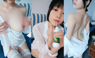 19歲的美胸學生，10小時，湖南小仙女【甜甜真可愛】為了學費生活費下海，奶子真大，又白又軟擼管必備！ (1)