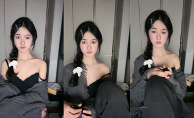 反差可愛純欲天花板妹子 芸醬 (4)