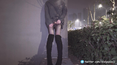 高顏值偽娘@曦曦(xixiyaxixi)尺度露出作4K合集 (2)