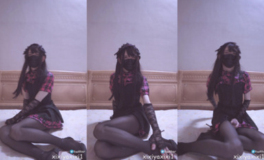 高顏值偽娘@曦曦(xixiyaxixi)尺度露出作4K合集 (3)