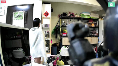 2024-05-09_臺北家庭監控_[內褲全裸]_妹妹回家看電視_全家一起吃飯_妹妹洗完澡換姊姊