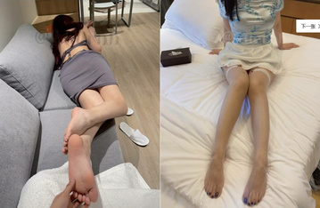 無情絲足榨汁姬女神『酷兒』走了一天jiojio超級酸了壞壞弟弟還要tk我，誰能抵抗住 黑色油亮絲的誘惑呀 (1)