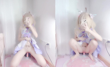 推特極致反差蘿莉【小靈醬】自摸插穴 BB超粉嫩 各種COS合集 (13)