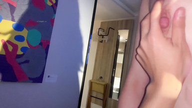 #口交 究極反差金發舌釘小母狗，給金主各種調教深喉口交，真的很會舔 (1)