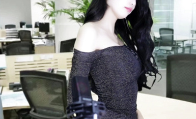 網易CC騷主播【白妖妖】單口相聲【白秘書升職記】2K原版畫質，自導自演，大膽口嗨，勾引老闆，道具自慰 (2)