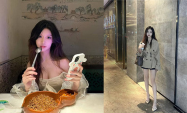 2025年5月最新，富二代約炮，【fKabuto】，22歲小模特伴遊，完美露臉，幾天下來操爽了，小穴被乾的腫起來！ (3)