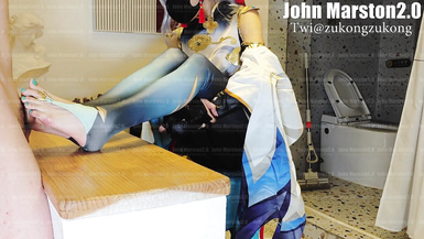 【johnmarston】申鶴足交 (4)