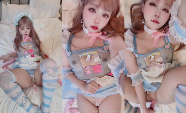 推特極品福利姬【remukira】白嫩大奶小蘿莉 清純可愛 甜美誘人 自慰發騷 極品反差母狗（2）