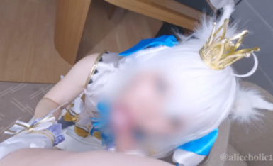 Cosplaying Anime White Hair 【Aliceholic13】